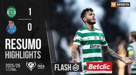 Taça de Portugal Generali Tranquilidade: Sporting 1 - 0 FC Porto (2025-2026)