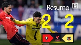La Liga: Osasuna 2 - 2 Villarreal (2025-2026)