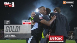 Liga Portugal Betclic: Casa Pia vs Benfica, Golo 1-1 Cassiano (2024-2025)