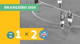 Brasileirão: Coritiba 1 - 2 Bahia (2020)