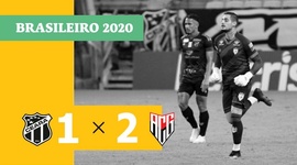 Brasileirão: Ceará 1 - 2 Atlético-GO (2020)