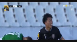 Liga Portugal Bwin: Casa Pia (2-2) Sporting, Golo Y. Soma (VAR), 46m (2022-2023)