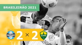 Brasileirão: Grêmio 2 - 2 Cuiabá (2021)