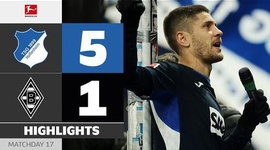 Bundesliga: 1899 Hoffenheim 5 - 1 Mönchengladbach (2025-2026)