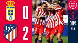 Copa del Rey: Oviedo 0 - 2 Atlético Madrid (2022-2023)