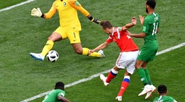 Mundial: Rússia 5 - 0 Arábia Saudita (2018)