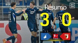 Bundesliga: 1899 Hoffenheim 3 - 0 FC Augsburg (2025-2026)