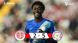 Super Ligi: Antalyaspor 2 - 5 Rizespor (2025-2026)