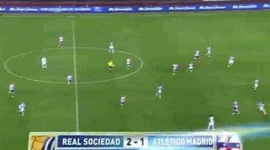 Liga BBVA: Real Sociedad 2 - 1 Atlético Madrid (2014-2015)