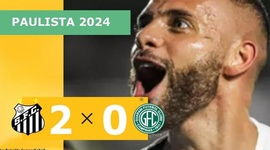 Campeonato Paulista: Santos 2 - 0 Guarani (2024)