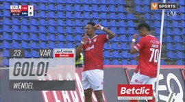Liga Portugal Betclic: Santa Clara vs Famalicão, Golo 1-0 Wendel (VAR) (2024-2025)