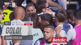 Liga Portugal Betclic: Farense vs Famalicão, Golo 2-1 Darío Poveda (2024-2025)