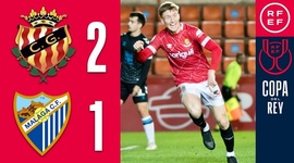 Copa del Rey: Gimnastica 2 - 1 Málaga (2022-2023)