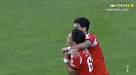 Liga Portugal 2 Meu Super: U. Leiria vs Benfica, Golo 1-1 Gonçalo Oliveira (2025-2026)