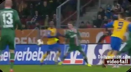 Bundesliga: FC Augsburg 4 - 1 Eintracht Braunschweig (2013-2014)