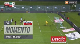 Liga Portugal Betclic: Rio Ave vs Sp. Braga, Jogada Tiago Morais, 86' (2024-2025)
