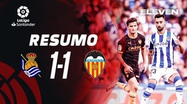 La Liga: Real Sociedad 1 - 1 Valência (2022-2023)