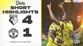 Premier League: Watford 4 - 1 Man Utd (2021-2022)