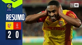 Ligue 1: Lens 2 - 0 Stade Reims (2023-2024)