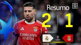 Liga Campeões: Real Madrid 2 - 1 Benfica (2025-2026)