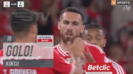 Liga Portugal Betclic: Benfica vs Moreirense, Golo 1-0 Kokcu (2023-2024)
