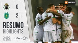Liga NOS: Boavista 0-2 Sporting (2020-2021)