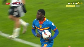 Super Ligi: Besiktas vs Göztepe Izmir, Golo 2-1 M. Bokélé (2024-2025)