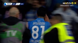 Serie A: Napoli vs Genoa, Golo 2-1 G. Raspadori (2024-2025)