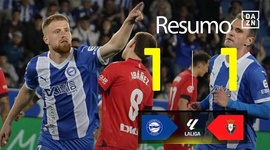 La Liga: Alavés 1 - 1 Osasuna (2024-2025)