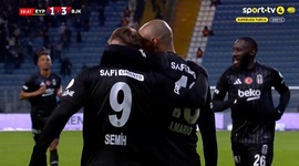 Super Ligi: Eyüpspor vs Besiktas, Golo 1-3 S. Kılıçsoy (2024-2025)