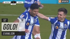 Taça de Portugal Placard: Santa Clara vs FC Porto, Golo 1-1 Evanilson (2023-2024)
