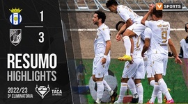 Taça de Portugal Placard: Canelas 2010 1 - 3 V. Guimarães (2022-2023)