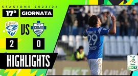 Serie B: Brescia 2 - 0 Como (2023-2024)