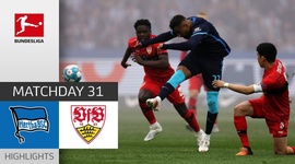 Bundesliga: Hertha Berlin 2 - 0 Estugarda (2021-2022)