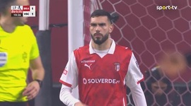 Liga Portugal Betclic: Sp. Braga vs V. Guimarães, Golo 1-1 A. Barišić (p.b.) (2025-2026)