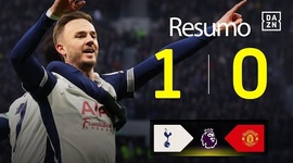 Premier League: Tottenham 1 - 0 Man Utd (2024-2025)