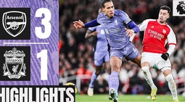 Premier League: Arsenal 3 - 1 Liverpool (2023-2024)