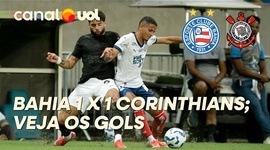 Brasileirão: Bahia 1 - 1 Corinthians (2025)