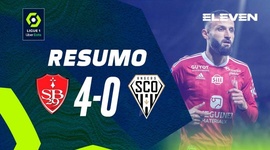 Ligue 1: Stade Brest 4 - 0 Angers (2022-2023)