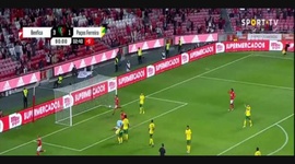 Taça de Portugal Placard: Benfica (4-1) Paços Ferreira, Golo Everton, 93m (2021-2022)
