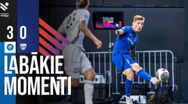 Virsliga: FK Riga 3 - 0 Grobinas SC (2024)