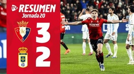 La Liga: Osasuna 3 - 2 Oviedo (2025-2026)