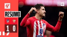 La Liga: Atlético Madrid 1 - 0 Sevilla (2023-2024)
