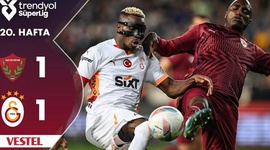 Super Ligi: Hatayspor 1 - 1 Galatasaray (2024-2025)