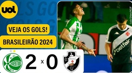 Brasileirão: Juventude 2 - 0 Vasco (2024)