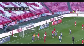 Liga NOS: Benfica (1-1) FC Porto, Golo Matheus, 75m (2020-2021)