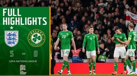 Liga das Nações: Inglaterra 5 - 0 Rep. Irlanda (2024-2025)