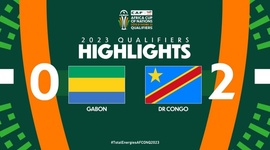 Qualificação CAN: Gabão 0 - 2 Rep. Congo (2023)