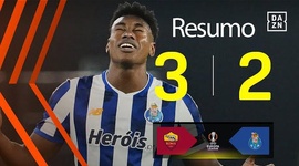 Liga Europa: Roma 3 - 2 FC Porto (2024-2025)