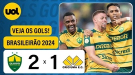 Brasileirão: Cuiabá 2 - 1 Criciúma (2024)